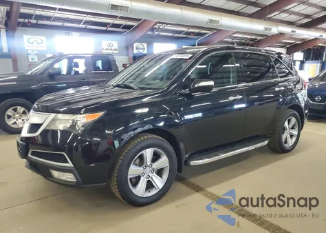 2013 Acura Mdx z USA, uszkodzony, nr VIN 2HNYD2H27DH503044